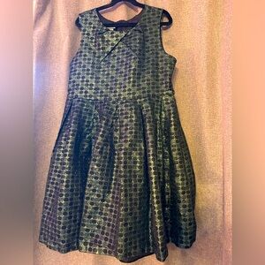 Bonnie Jean Fancy Green Dress